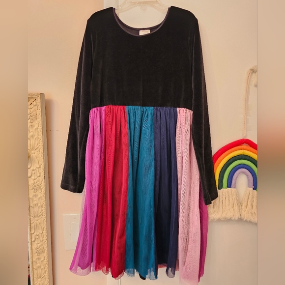 Hanna Andersson Other - **SOLD** Hanna Andersson Velvet and Tulle Dress Sz 10